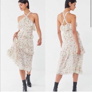 Floral midi dress